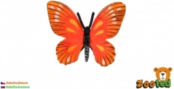 Plastowy motyl MONARCH – dekoracyjny model 5,5 cm