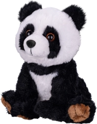 Pluszowa panda 25 cm – miękki towarzysz dla niemowląt i dzieci