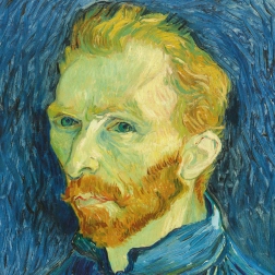 Kwadratowe puzzle CURIOSI Q Art Autoportret 66 elementów