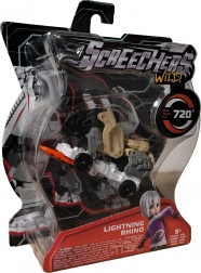Screechers Wild transformujące się pojazd Lightning Rhino nosorożec