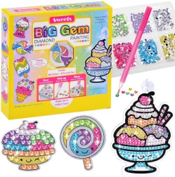 Kreatywny zestaw do malowania diamentami – słodkości
