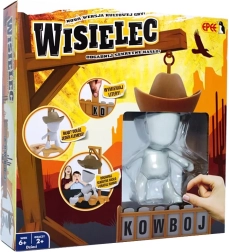 Rodzinna gra słowna Wisielec z magnetyczną figurką
