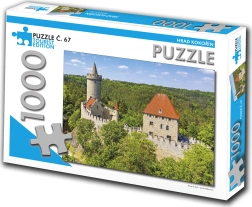 Puzzle Turystyczne Zamek Kokořín 1000 Elementów