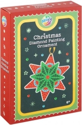 moxy diamentowe malowanie – świąteczna ozdoba gwiazda