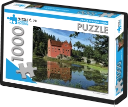 Puzzle Zamek Červená Lhota 1000 elementów Edycja turystyczna