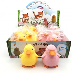 Żartobliwa ściskana kaczuszka antystresowa zabawka 8×6 cm