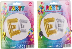 Balon do nadmuchania w kształcie litery E