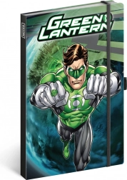 Notes Green Lantern w twardej oprawie z liniowanymi stronami