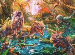 Ravensburger puzzle dinozaury XXL 150 elementów