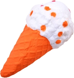 Piankowy antystresowy squishy rożek lodowy jumbo