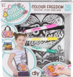 Kolorowanka–torebka z pisakami do tkanin