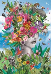 Puzzle 500 elementów – Głową w dżungli CLEMENTONI