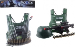 Wojskowy zestaw z kamizelką dla dzieci