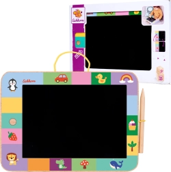 Drewniana tablica do rysowania dla dzieci z rysikiem 3+ EICHHORN