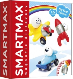 SmartMax Moji pierwsi odkrywcy – magnetyczna zabawka konstrukcyjna dla dzieci (16 szt.)