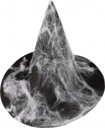 czarodziejski kapelusz z pajęczyną dla dorosłych