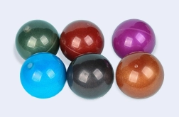 Piłeczka skacząca brokatowa lawa SPORTO