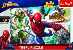 Puzzle Trefl 200 elementów Spider-Man narodzony bohater