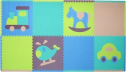 Piankowe puzzle chłopięce zabawki z brzegami