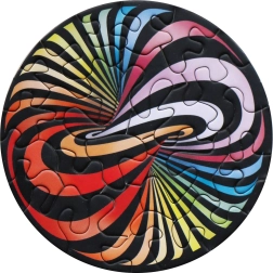 Curiosi okrągłe puzzle Picoli Lolly 33 elementów