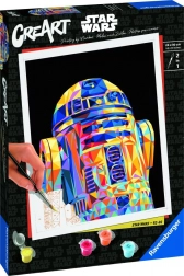 Ravensburger CreArt malowanie po numerach – Star Wars: R2‑D2