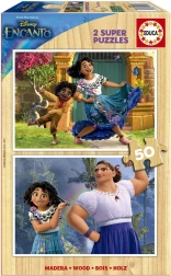 Educa drewniane puzzle Encanto 2×50 elementów