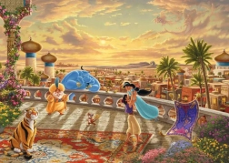 puzzle disney jaśmina i aladyn 1000 elementów