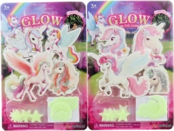 Świecące naklejane jednorożce na ścianę