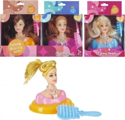 Głowa do stylizacji fryzur dla dzieci