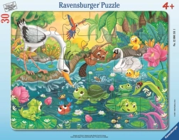 Ravensburger puzzle letnie harce nad wodą 30 elementów