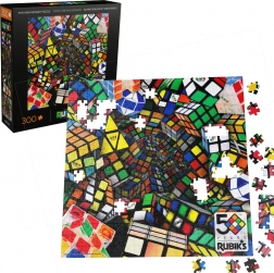 Puzzle kostka Rubika 50. rocznica – 300 elementów
