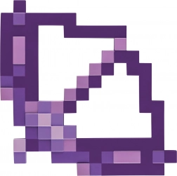Minecraft plastikowy łuk i strzała