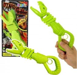 Gryzący szkielet dinozaura – zielony chwytak
