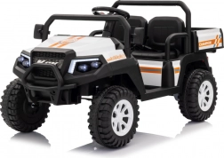 Dziecięcy elektryczny pick‑up Champion, biały