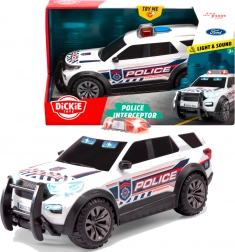 Radiowóz FORD INTERCEPTOR ze światłem i dźwiękiem – Dickie Toys