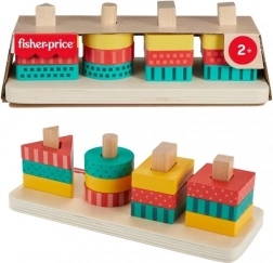Drewniany sorter kształtów FISHER-PRICE