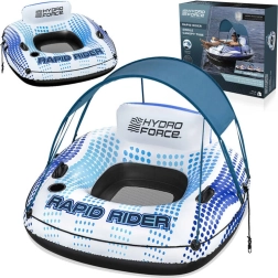 Dmuchany koło z oparciem i daszkiem BESTWAY 123 cm