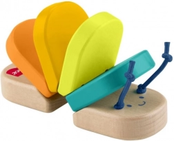 Fisher‑Price drewniana klekocząca gąsienica