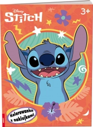 Disney Stitch – kolorowanka z naklejkami