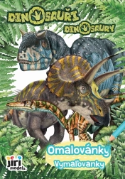 Kolorowanki A5+ Dino – dinozaury dla dzieci