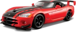 Bburago 1:24 Dodge Viper SRT10 ACR czerwono-czarny 18-22114