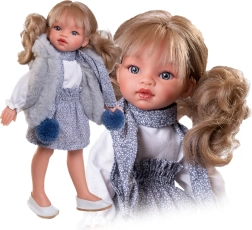 Realistyczna lalka Emily z pełnowinylowym ciałem 33 cm – ANTONIO JUAN