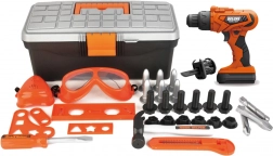 Dziecięcy zestaw narzędzi z wiertarką na baterie