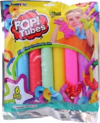 interaktywne pop tubes – zestaw rozciąganych rurek sensorycznych