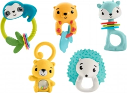 Fisher‑Price grzechotka lub gryzak dla niemowląt 3m+ (losowy wybór)