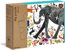 Puzzle 24 elementów Zwierzątka