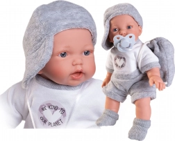 Realistyczna lalka z ekologicznymi ubraniami i dźwiękami