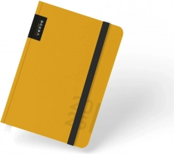 Tygodniowy terminarz A6 VERDE musztarda 2026