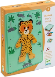 Djeco magnetyczna gra Inzebox Mix and Match