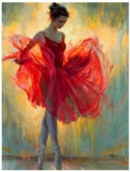 Diamentowa mozaika - Baletnica